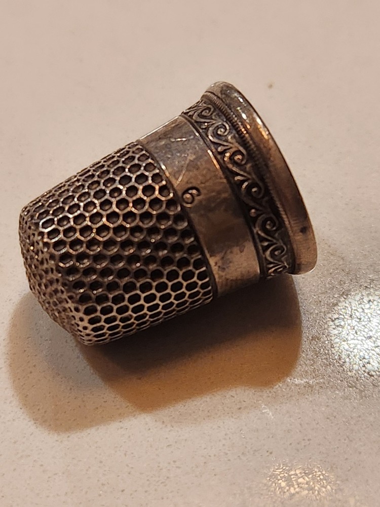 #9 Sterling Silver Sewing Thimble