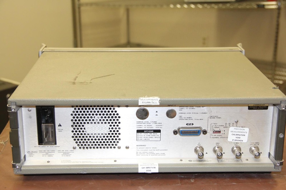 HP HEWLETT PACKARD 5351A Microwave Frequency Counter