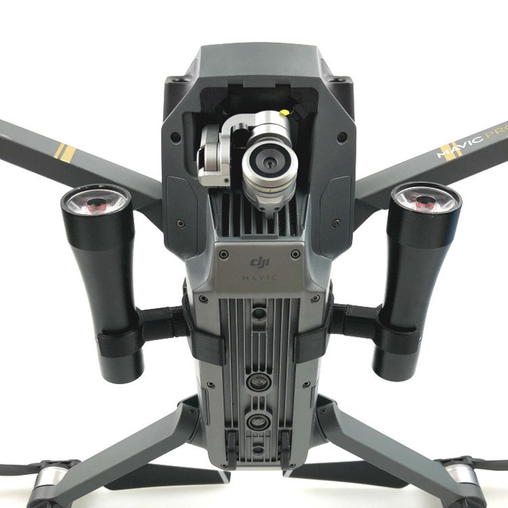 Adjustable LED Flashlight Flying Night Headlight Spotlight For DJI Mavic Pro F