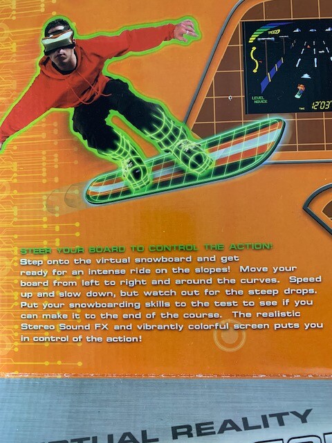 Virtual Reality Snowboarding by Toy Quest Vintage