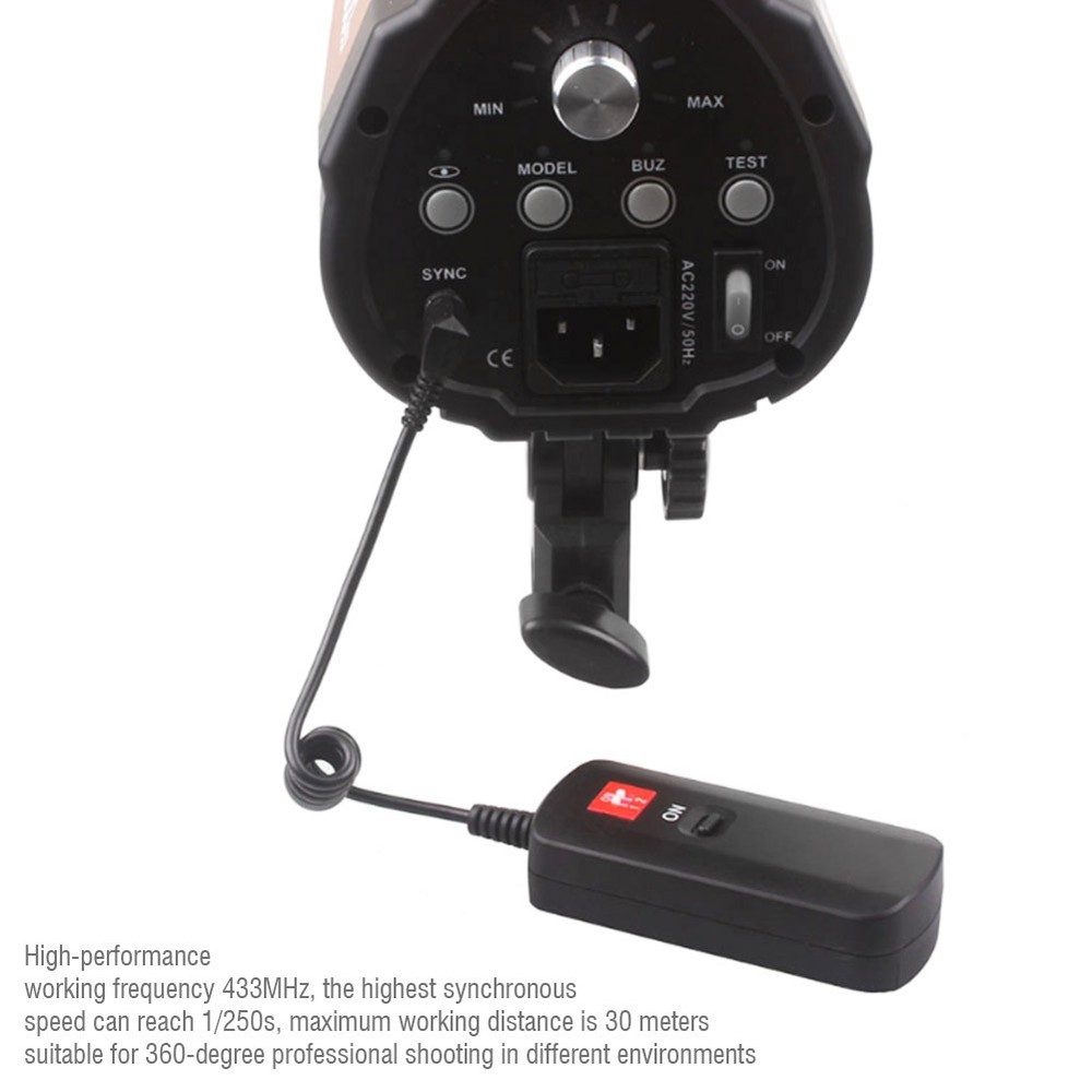 VBESTLIFE DC-16 16-channel Wireless Studio Flash Trigger Transmitter And BEA