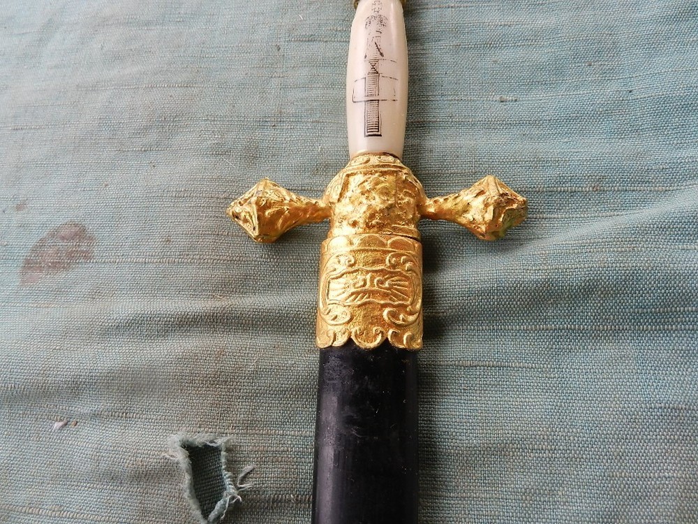 Elaborate Fraternity Dagger