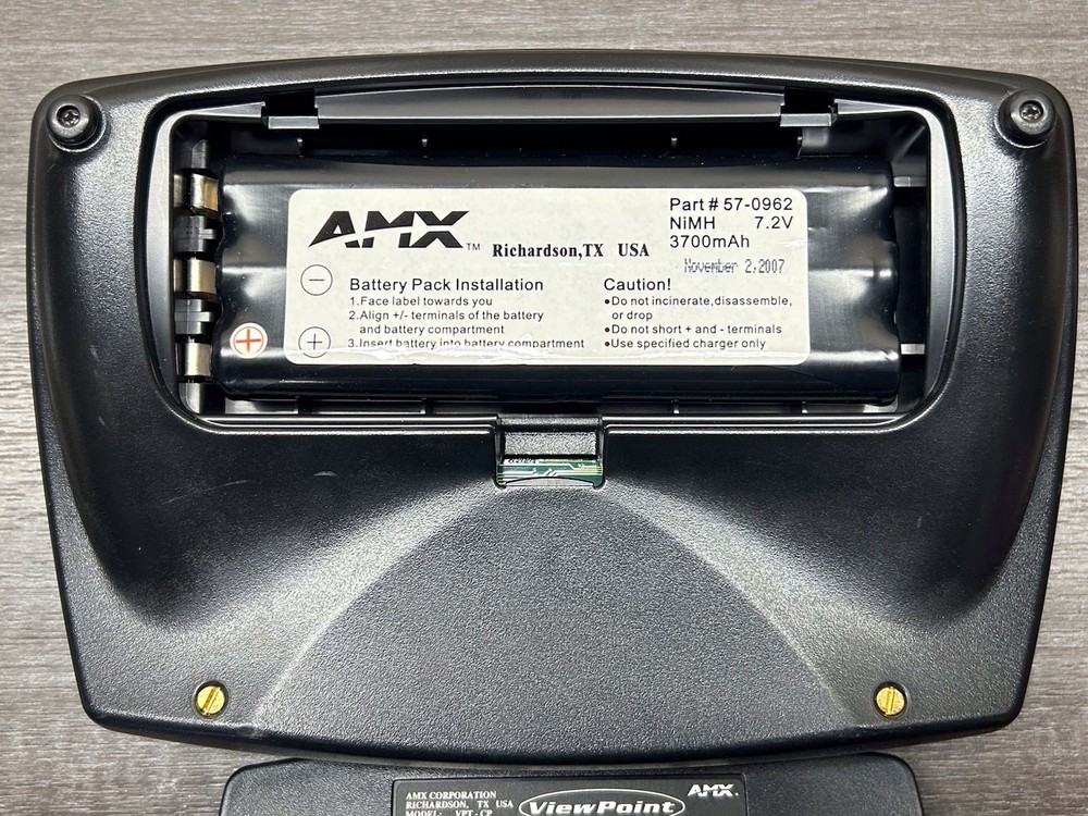 AMX VIEWPOINT ( VPT-CP) TOUCH SCREEN #D616