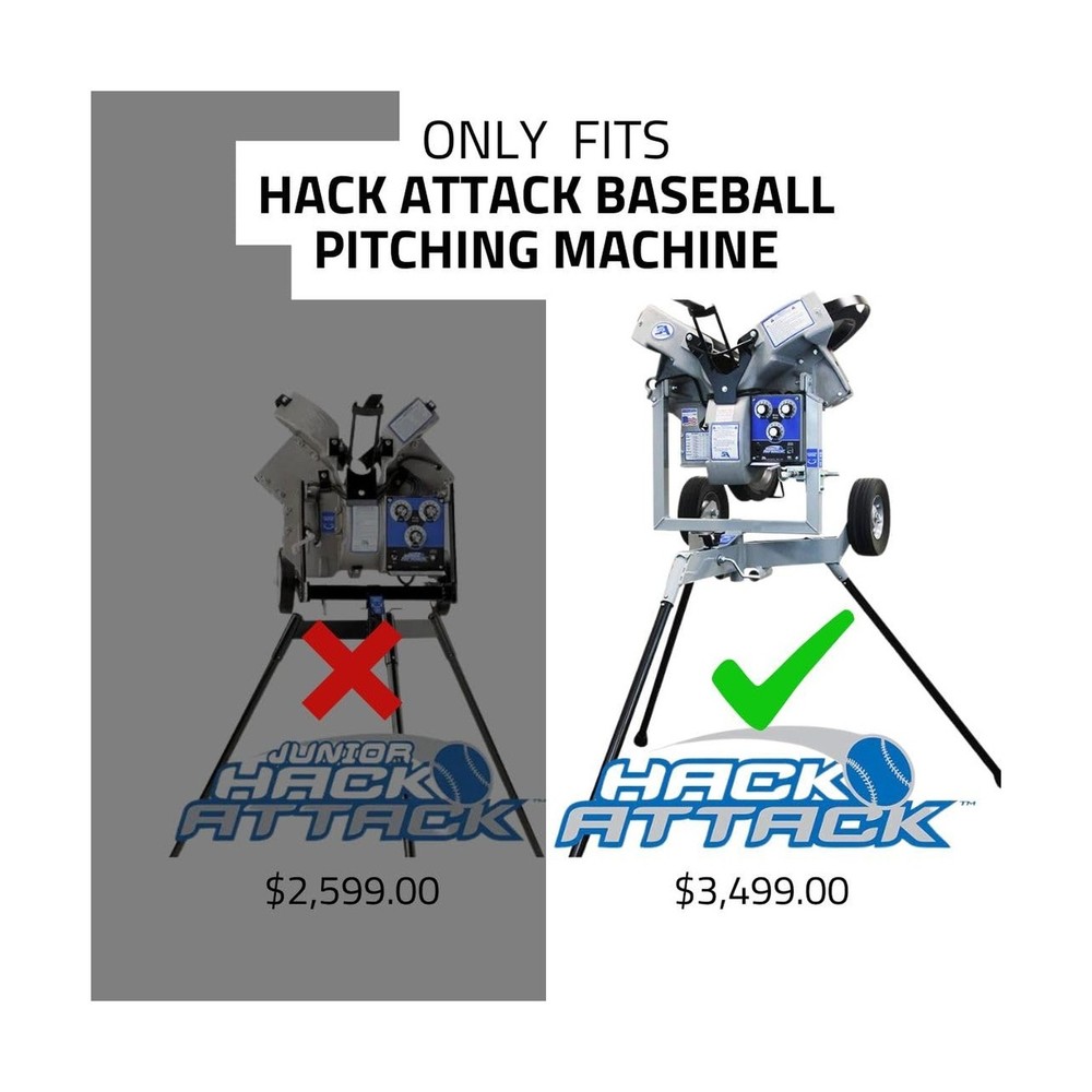 Anytime Baseball Supply Perfect Timing Chute for Hack Attack Pitching Machine...