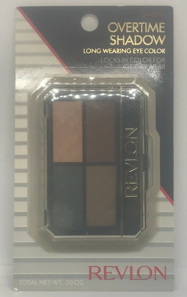 Revlon Overtime Eyeshadow Net Wt  .20 oz  CANYONS