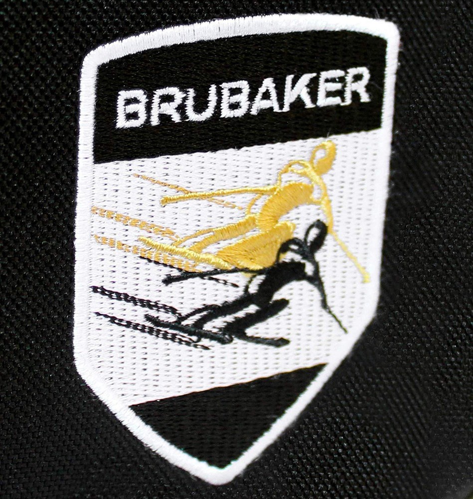 BRUBAKER Ski Bag - Black/Golden - 170 or 190