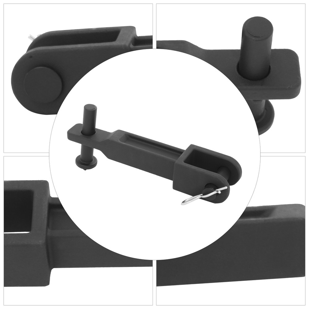 Single Tow Hook Cast Iron w/ Pull Pin Single Tow Hook For Peterbilt / Kenworth