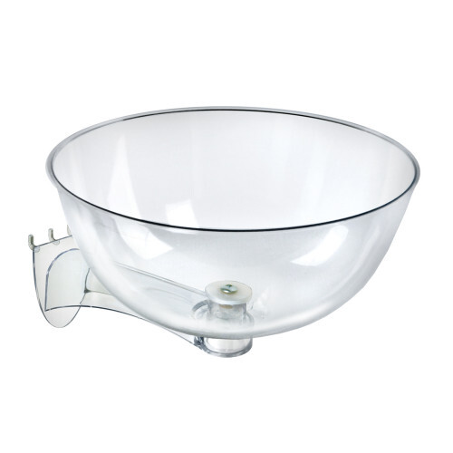 Azar Displays 16" Bowl Display for Pegboard/Slatwall