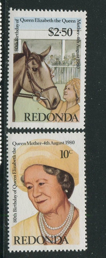 Redonda Michel #114-5 MNH