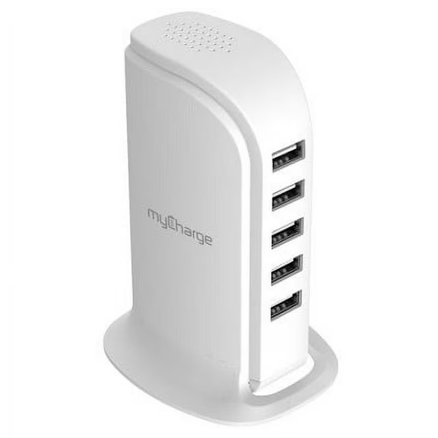 myCharge Tower Power Hub 5 Port USB