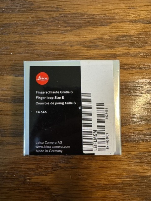 Leica Finger Loop for M and Q Size Small