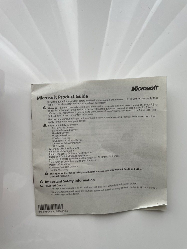 Microsoft LifeCam VX-700 Build-in Microphone Web Cam