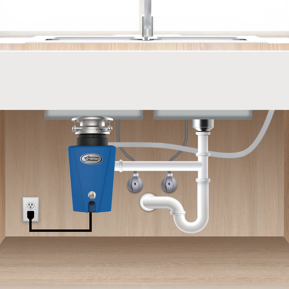 American Standard Elite 1/2 HP 110V Waste Disposer - 15-CA-ASE-50