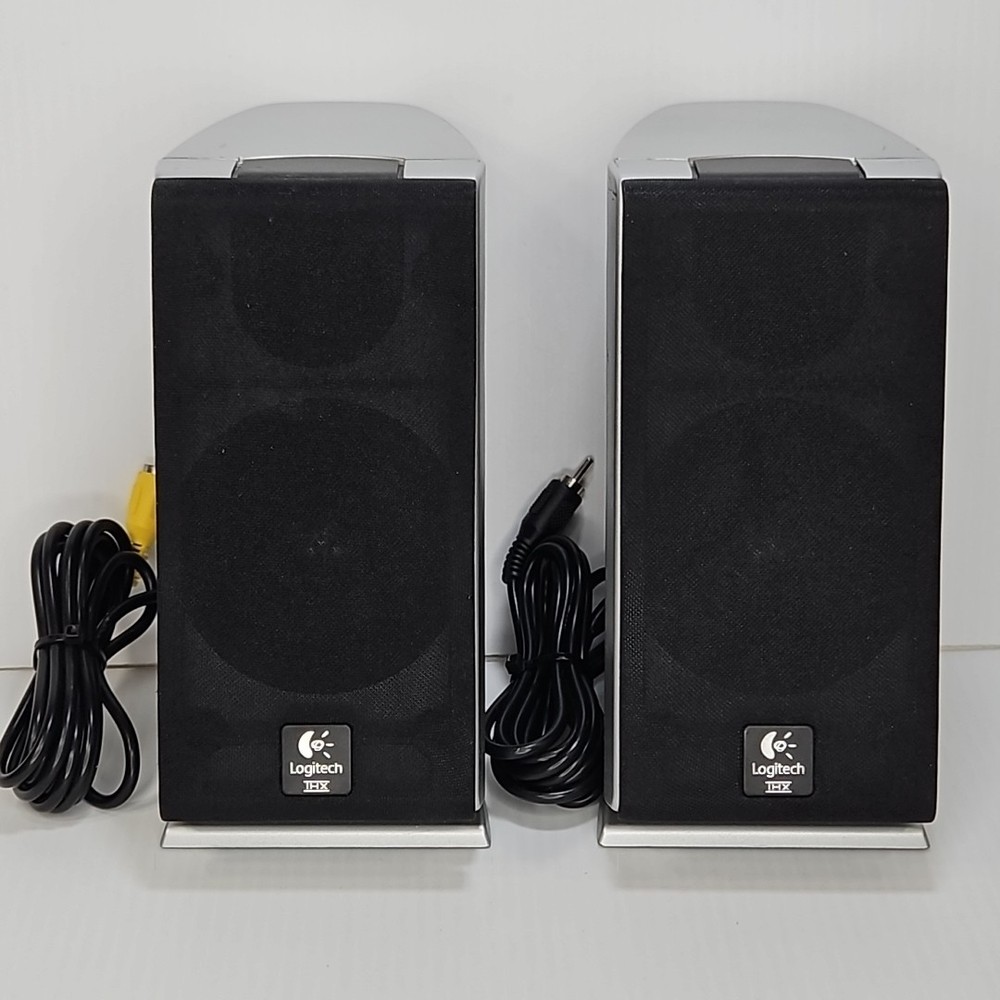 Genuine Logitech Z-2300 THX Computer Speakers Left & Right Pair