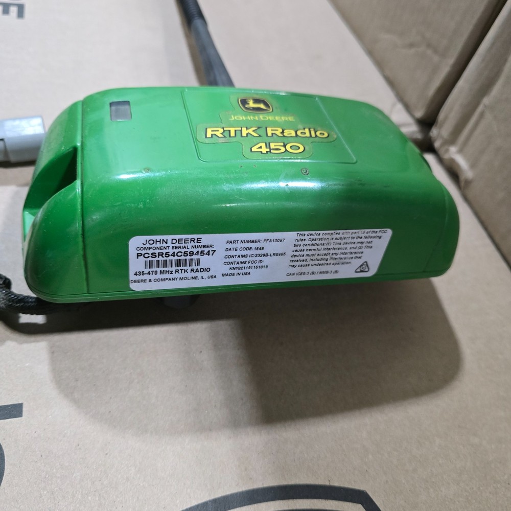 John Deere Starfire 450mhz RTK