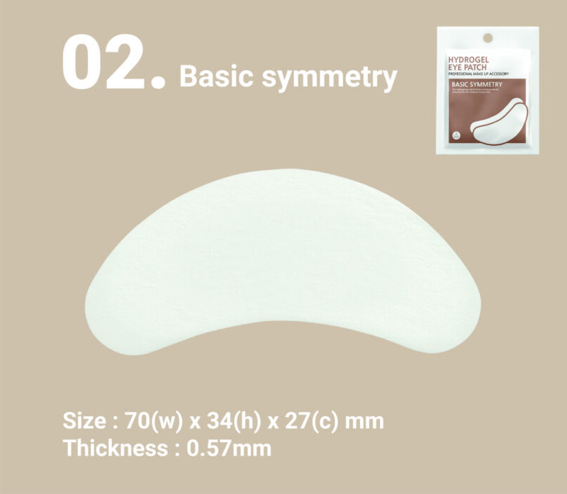 Hydrogel Eye Patch for Eyelash Extensions