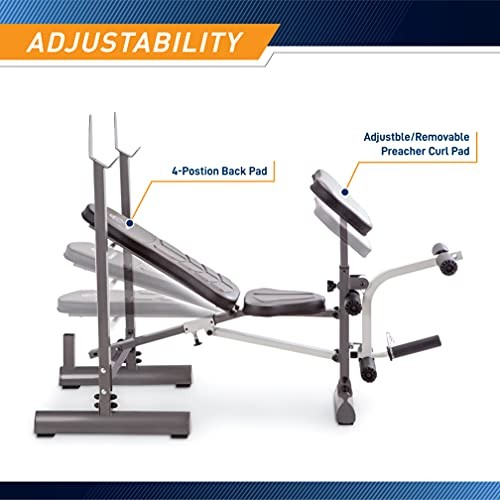 Folding Standard Weight Bench – Easy Storage MWB-20100