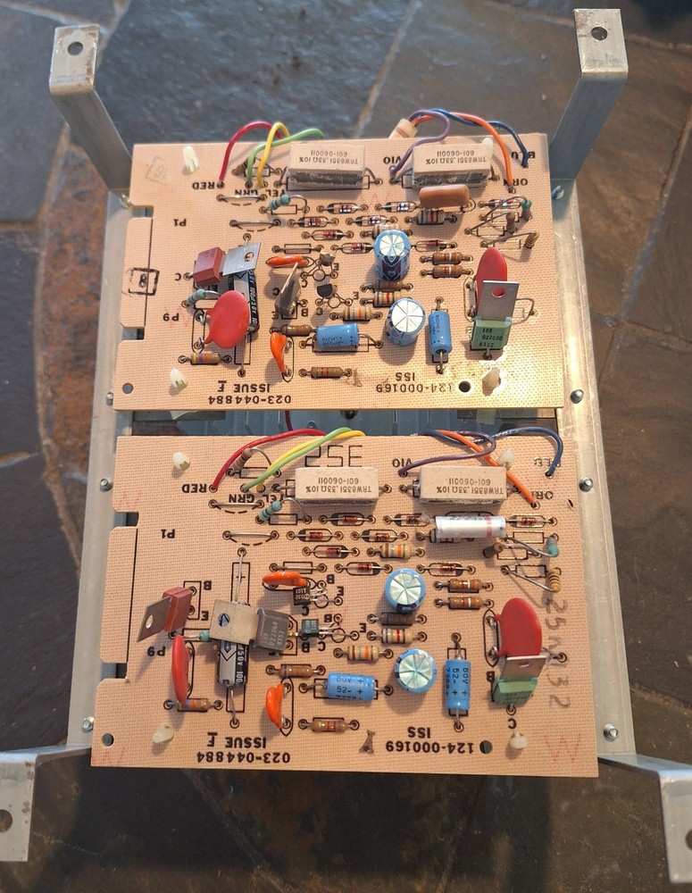 Hammond Organ Elegante Output Transistor Board Assembly, Solid State Amp, 80's