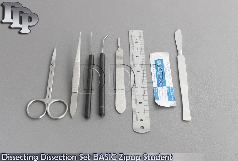 Dissecting Dissection Set BASIC Zipup Student College Lab Teacher Choice DS-714