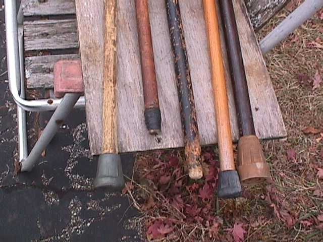 WOOD WALKING CANES DECOR or YOU RESTORE