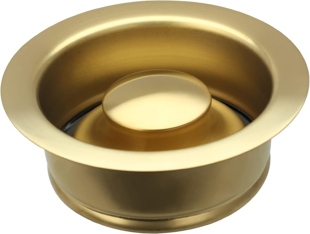 Kitchen Sink Brass Gold Finish Garbage Disposal Flange Stopper