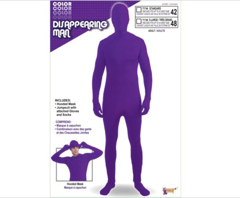 Disappearing Man Std-Purple