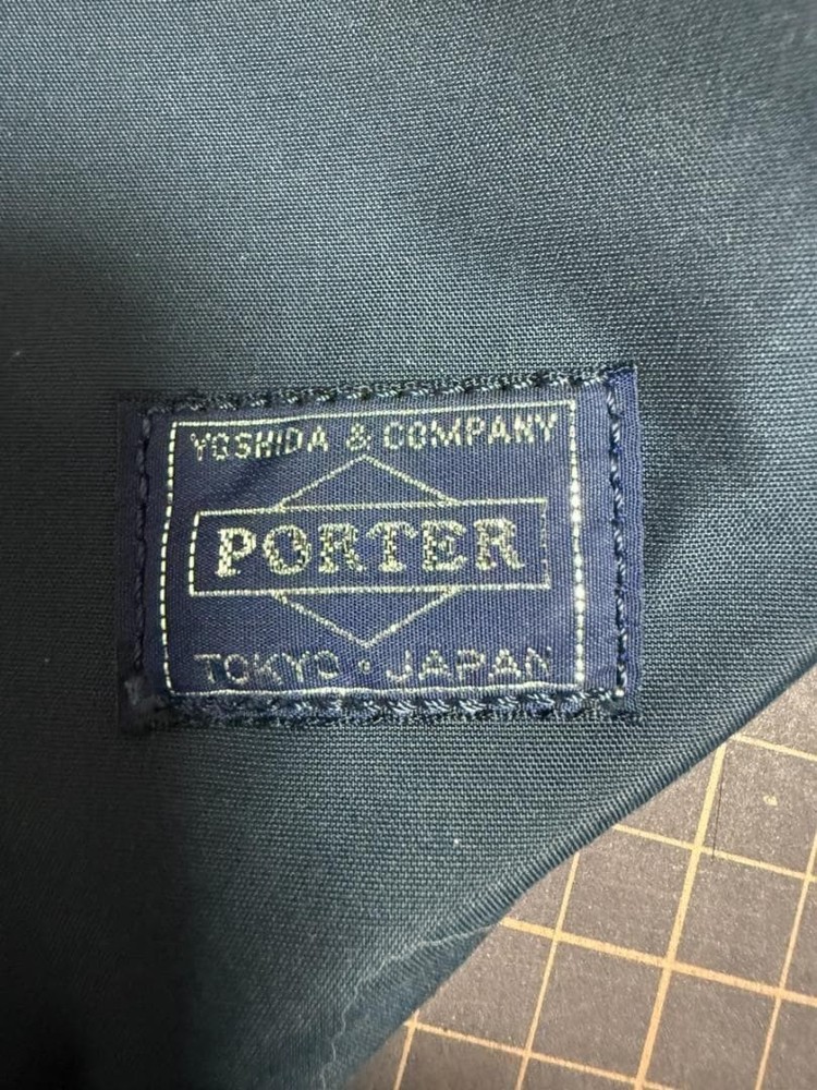 PORTER × LOWERCASE body bag navy