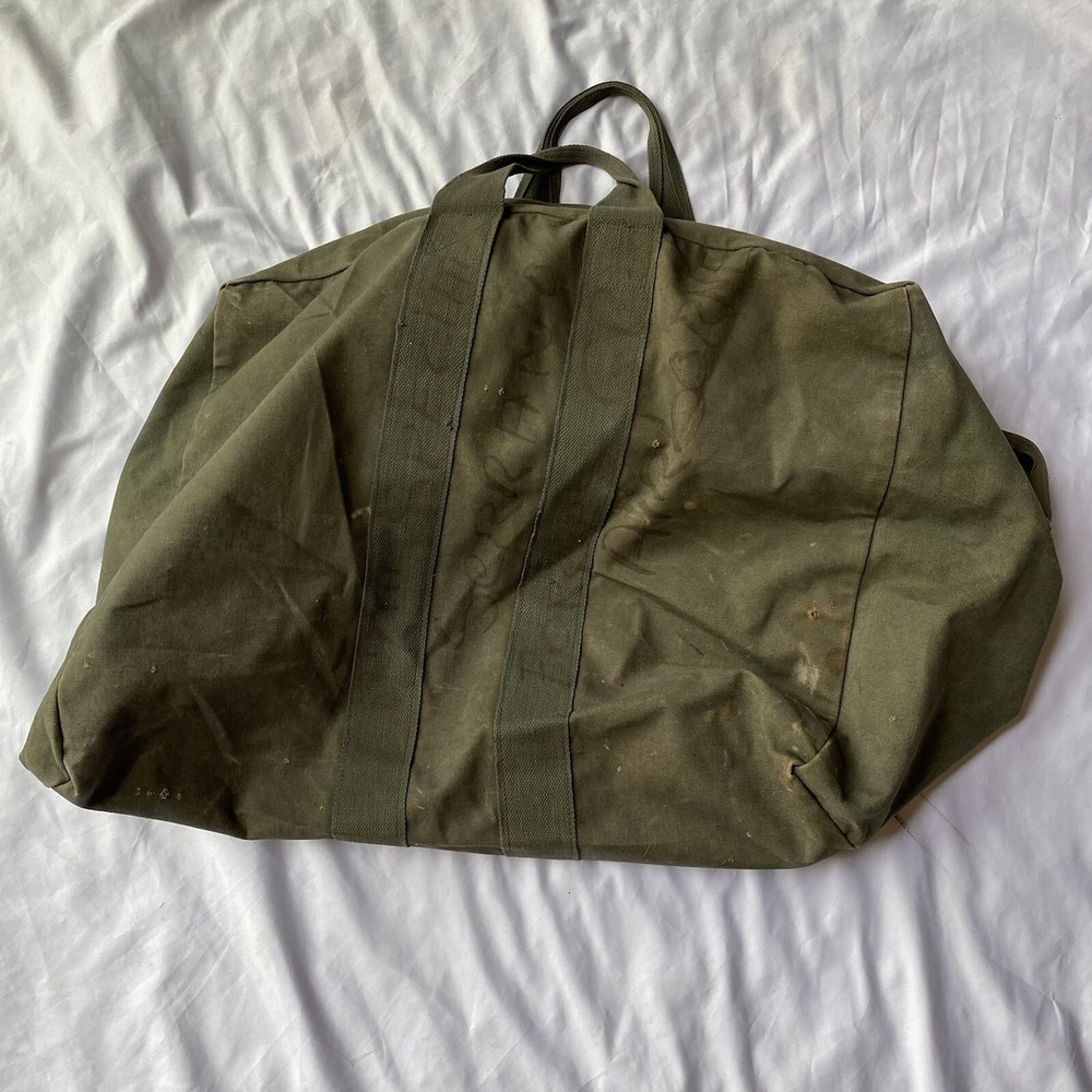 Vietnam War Aviator Kit Bag Named 12th Special Forces Group