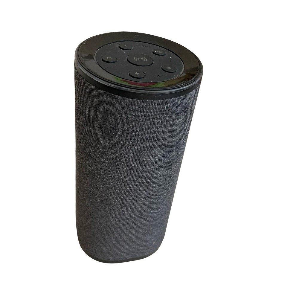 Sharper Image SWF1002 Speaker Alexa Enabled Bluetooth Smart Speaker Gray