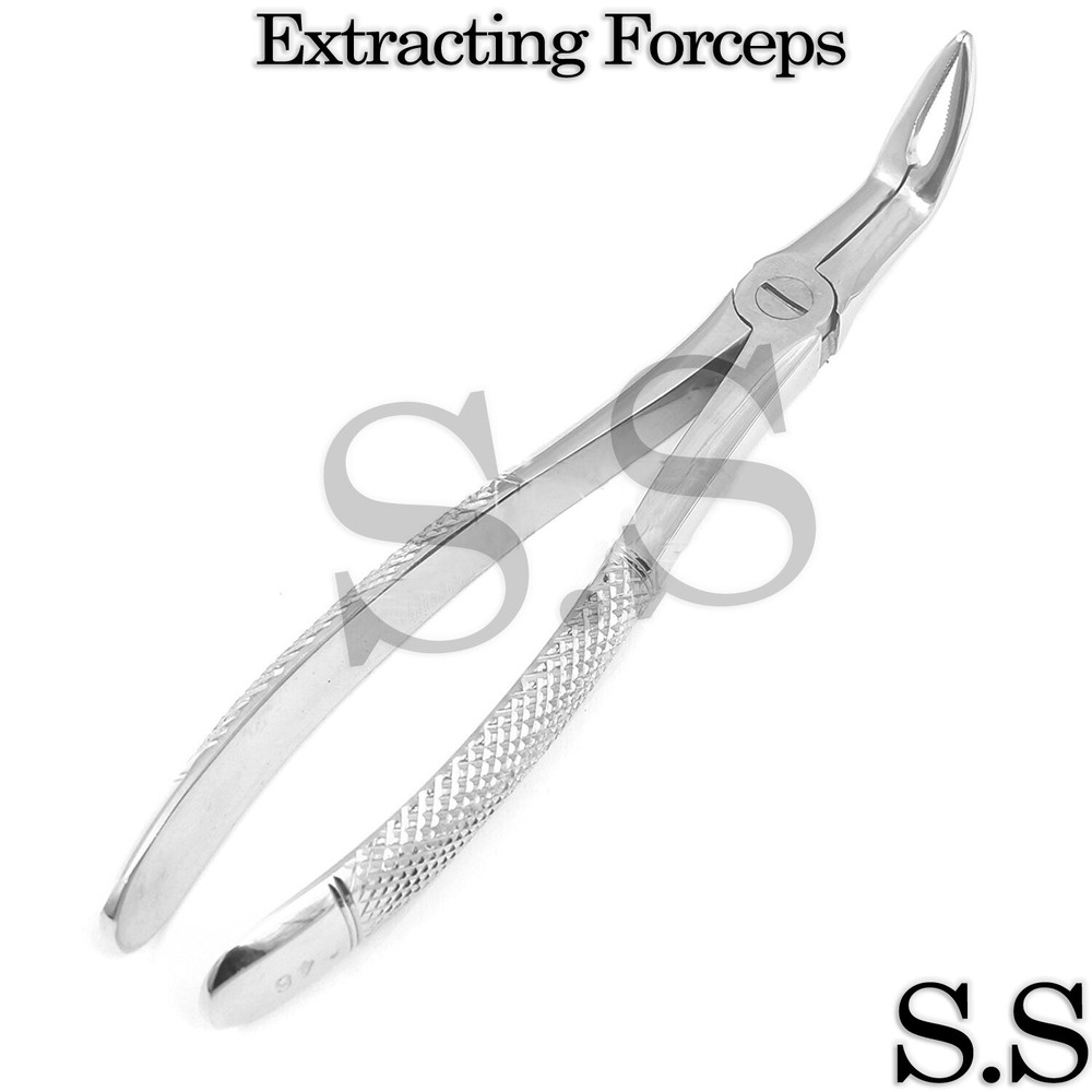 Tooth Extracting Forceps # 46L Dental Instruments