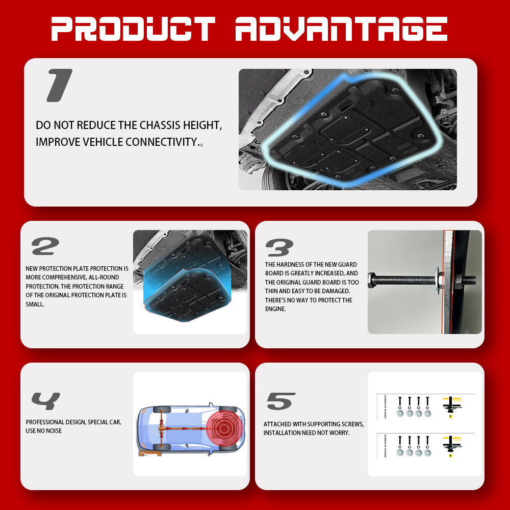 For Hyundai Sonata 2016-2018 Under Engine Splash Guards Front Engine Mud Flaps