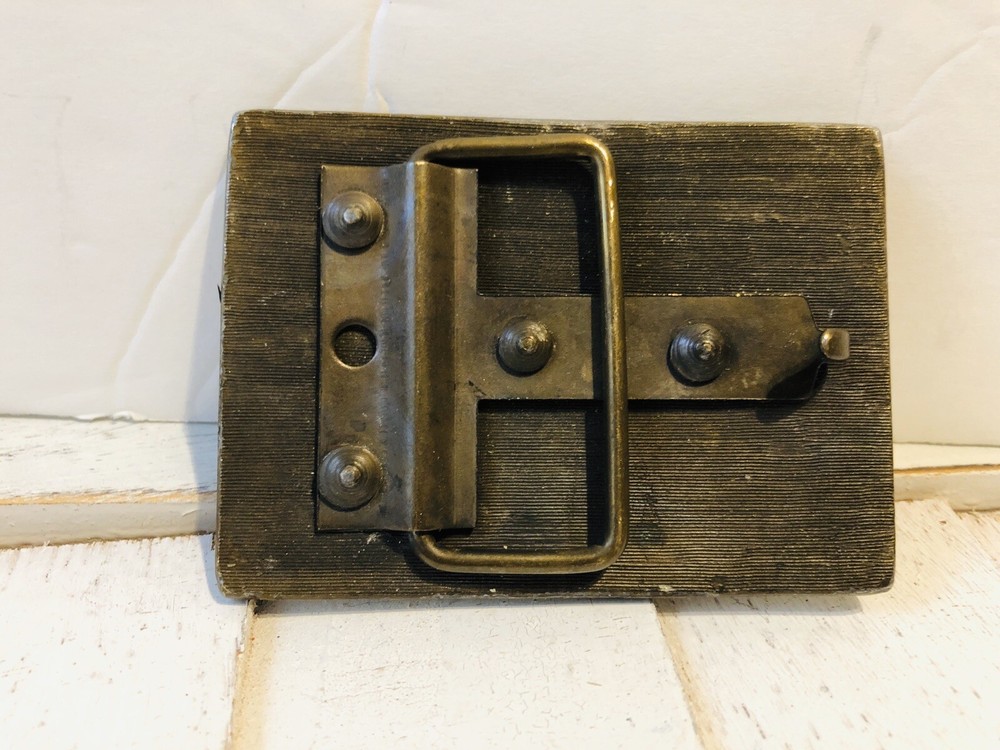 BUDWEISER Belt Buckle: Copper
