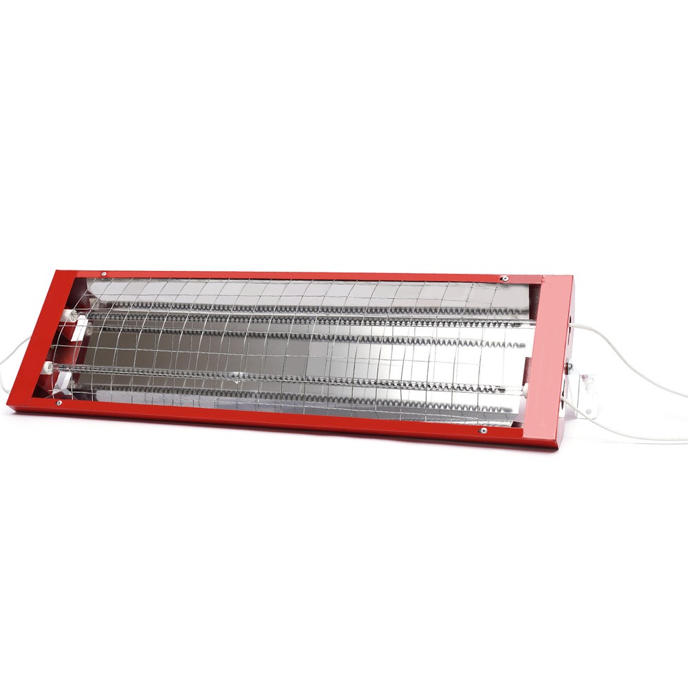 2000W 4Pcs Spray Baking Booth Infrared Paint Curing Lights Heating Lamp Heaters