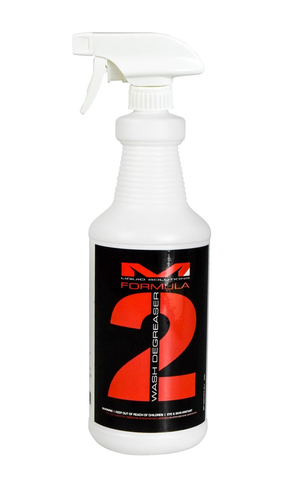Matrix Liquid Solutions Formula 2 Biodegradable Wash Degreaser 32oz 10 Pack