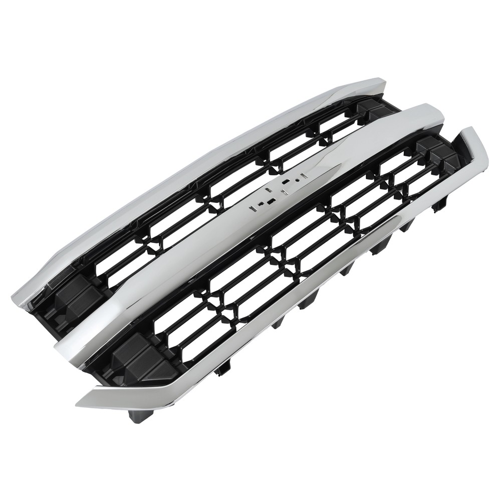 Front Upper Chrome Grille Assembly For 2016-2019 Chevy Silverado 1500 #84602489