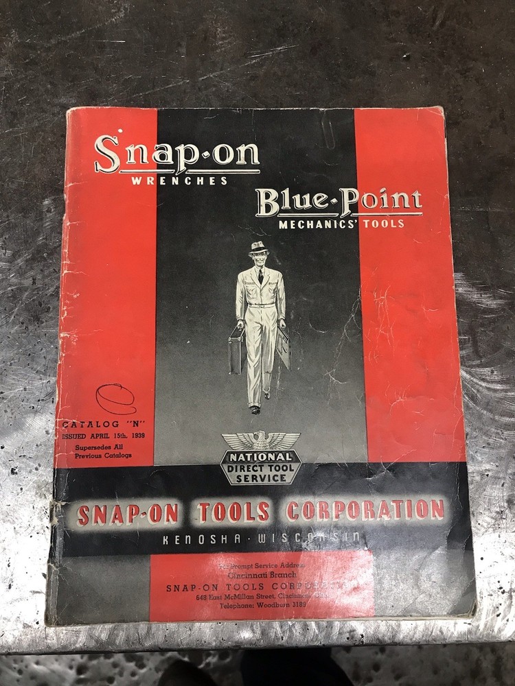Snap-on 1939 Catalog