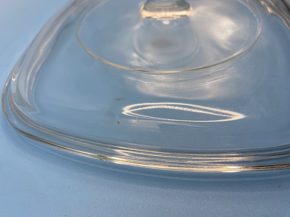 Corning Ware Replacement 7” Clear Glass Lid Pyrex A-7-C Casserole Lid Only