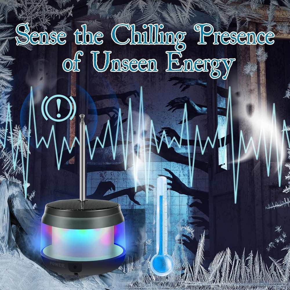 Ultimate Ghost Hunting Kit - High Sensitivity & Temperature Detection Tools