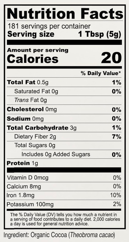 Anthony's Organic Cocoa Powder - Bulk Size