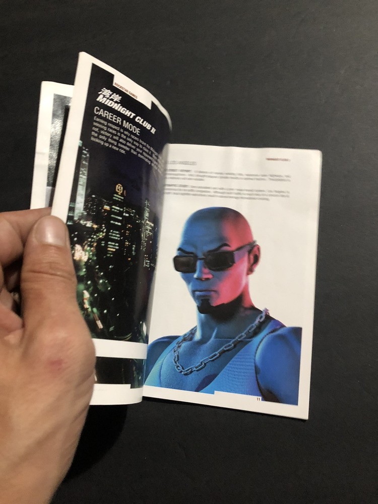 midnight club 2 xbox Manual Only