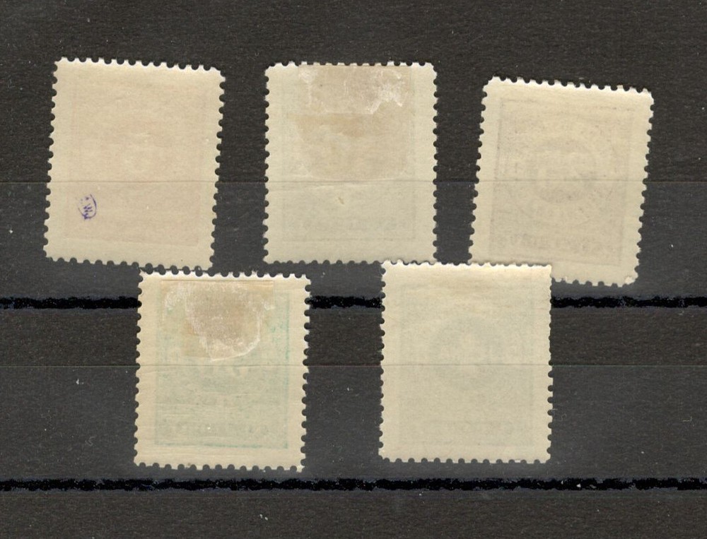 MONTENEGRO - MH SET - POSTAGE DUE STAMPS - 1902. (63)