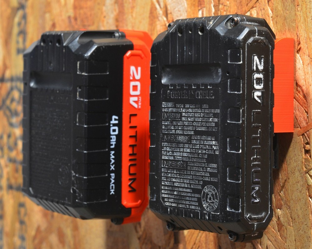 *4-Pack* Barnyard Intel Slim Battery Holder for Porter Cable 20V