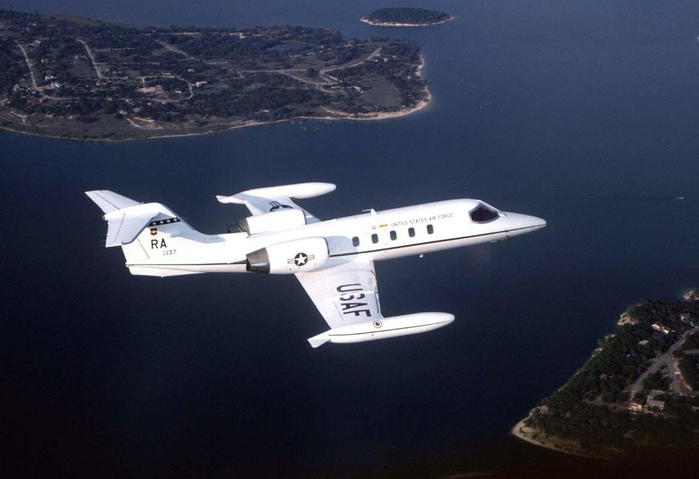 Learjet Patch with 2,500 HOURS C-21 USAF Business Jet