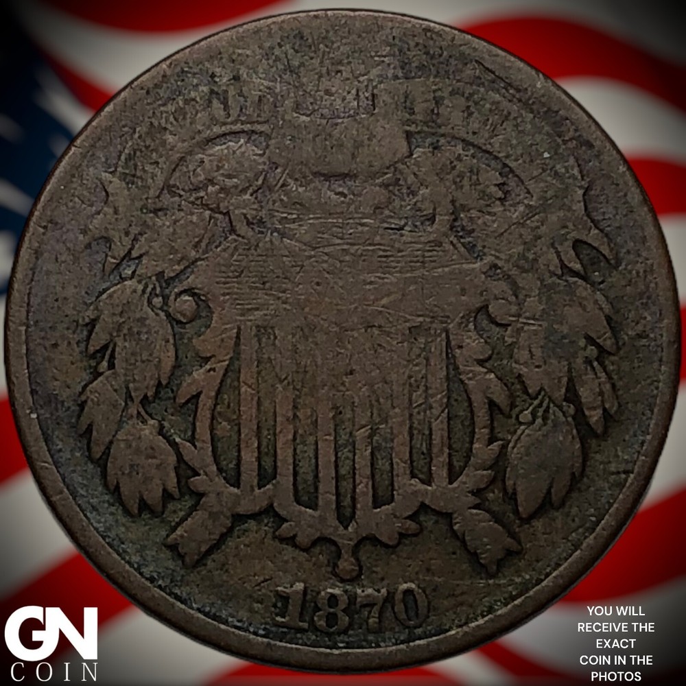 1870 2 Cent Piece Y2380