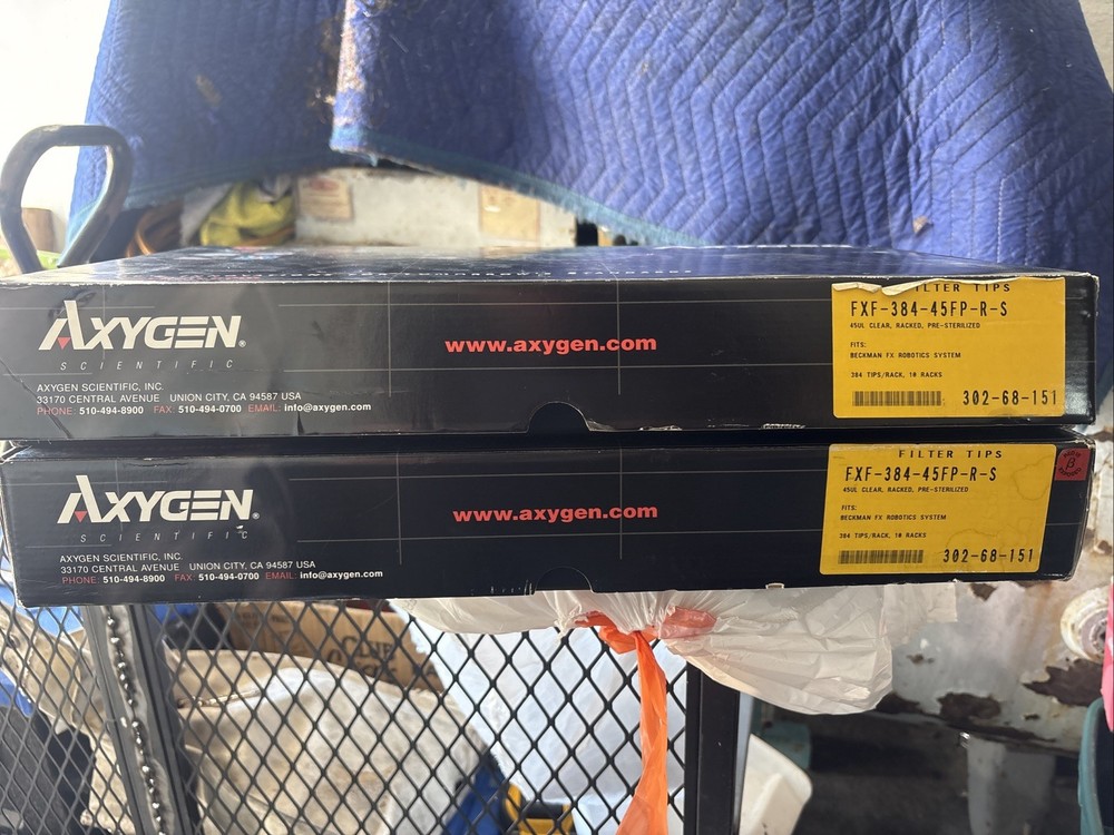 AXYGEN, FXF -384FP-R-S  5 UNITS CASE.
