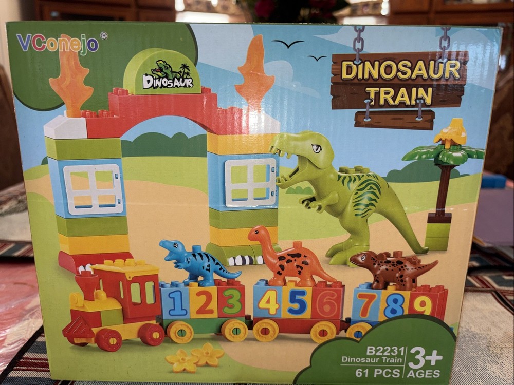 Dinosaur Train VConejo Toy / 3+ / 61 PCS SEALED