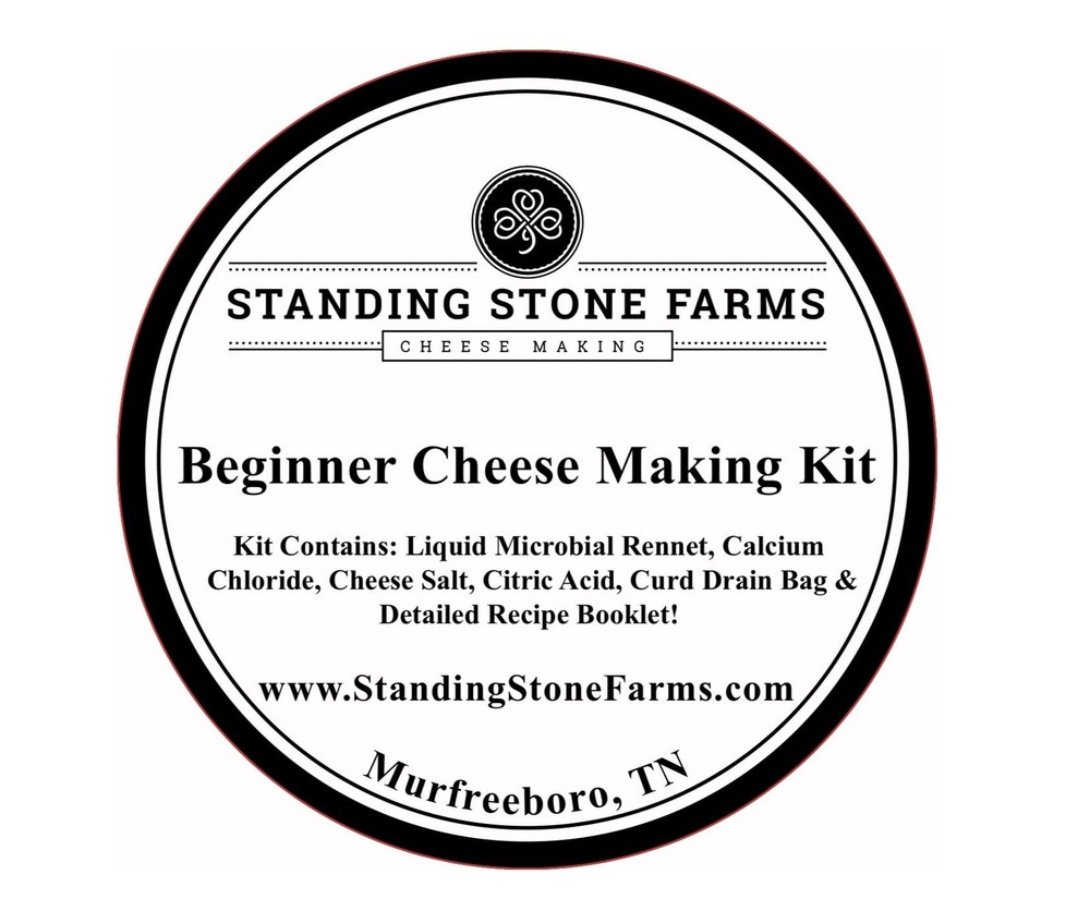 Basic Beginner Cheese Making Kit - Mozzarella, Burrata, Burricota, Chevre, Ri...