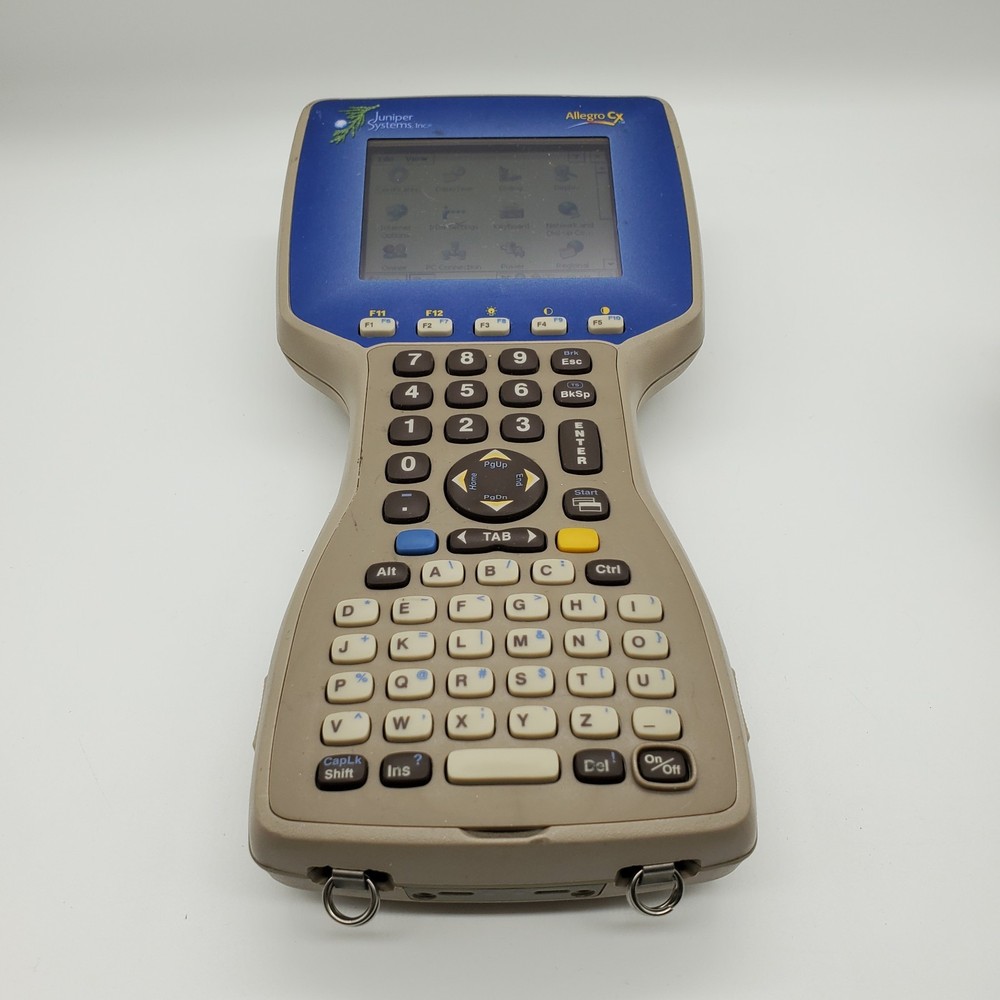 Juniper Systems ALLEGRO CX Field Data Collector Handheld Computer Unit w/Battery