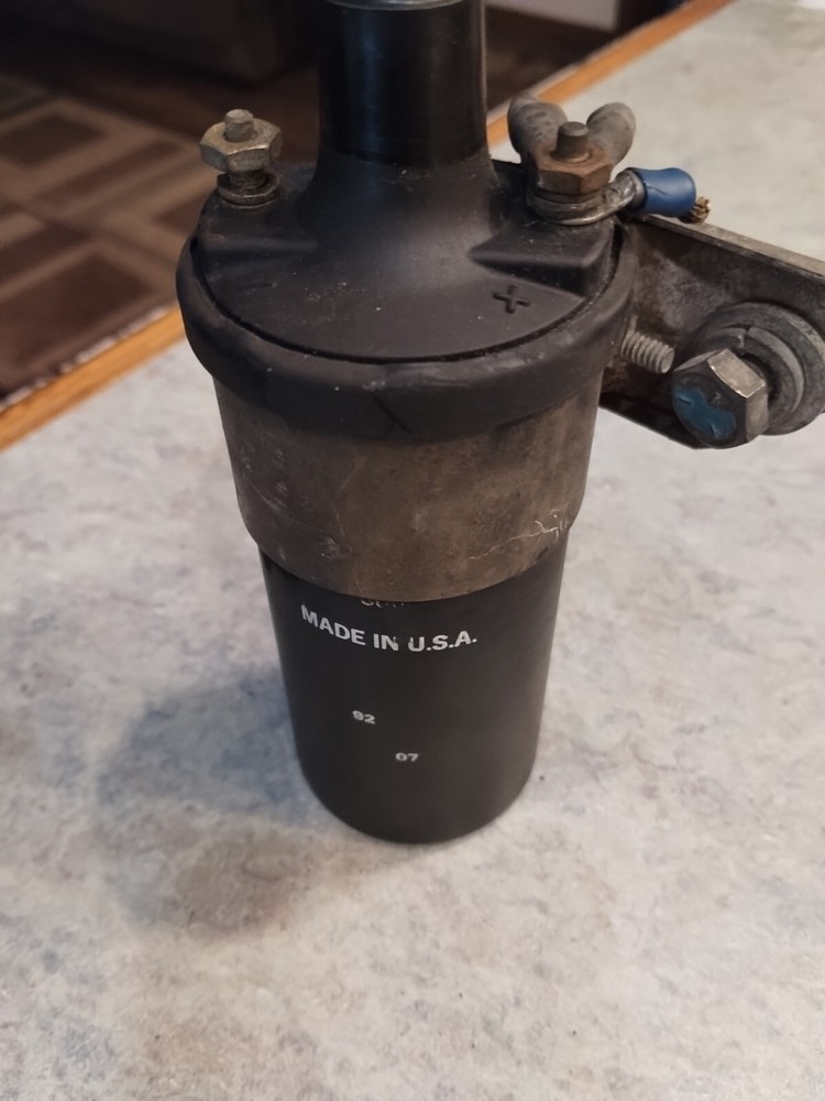 Marine Ignition Coil And Bracket Pre-owned