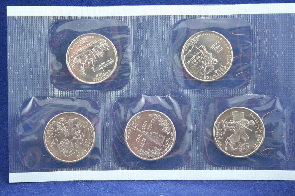 2000 P & D Uncirculated Mint Set 20 Coins